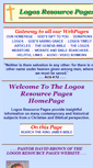Mobile Screenshot of logosresourcepages.org
